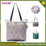 vivisecret fashion design waterproof big nylon shopping bag