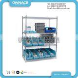 Light Duty Chrome Metal Garage Wire Shelving thumbnail-1