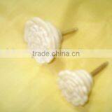 Sotne Fancy Door Knob | White Stone Door Knob