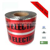 Underground detectable warning tape barricade tape electrical tape