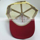 Cutomized Fashion Rubber Print 5 Panel Trucker Mesh Cap thumbnail-5