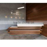 DIY Reception Desk With Technology Innovation Idea