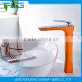 FLG100328 Orange Colour Painting Single Lever Basin Faucet thumbnail-4