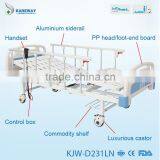 New/in Stock Double-function Electric Hospital Bed With Lift up Side Rails for Sale thumbnail-3