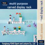 CDR4012H Modern New Style Wall Carved Decorate Shelf