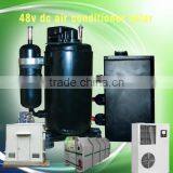 48v dc 100% Solar Air Conditioner dc Inverter Solar Air Conditioner With Rotary Electric Compressor