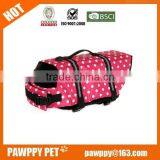 Pink Dots Swimming Safety Vest for Dogs thumbnail-1