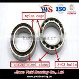20*32*7mm ZrO2 Ball Nylon Cage Hybrid Ceramic Bearing 6804 thumbnail-1