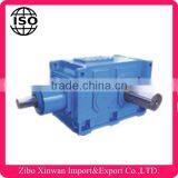 Heavy Duty High Power Industrial Right Angle Bevel Helical Gearbox Speed Gear Reducer thumbnail-1