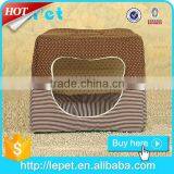 Double-use Soft Cozy Dog Bed Fabric Dog House thumbnail-4