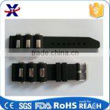 Bulk Vulcanized Silicone Rubber Wrist Watch Strap thumbnail-1