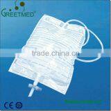 China Manufacture High Quality Portable 2000ml Sterile Urine Bag thumbnail-3