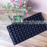 China Cheapest Price 72 Cell Not Coated Plastic Planting Seedling Nursery Tray for Seed Germination thumbnail-2