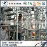 HDG and Painted Construction Steel Pole Ringlock Scaffold System thumbnail-3