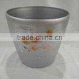 Plastic Self Watering Garden Printed Flower Pots thumbnail-1