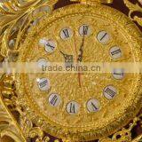 Italian Rococo Style Hanging Wall Clock, Antique Luxury Design Wall Clock thumbnail-2