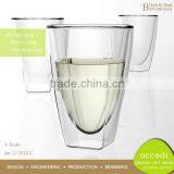 High End Wide Mouth Borosilicate Glass Glass Milk Tea Cups thumbnail-2