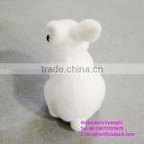 H080616 Factory Make Green Grass Rabbit Small Plastic Rabbits Decorative Easter Rabbits thumbnail-2