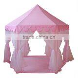 Large Kids Play Tent Lovely Girls' Playhouse Pink Play Tent thumbnail-1