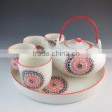 Ceramic Chinese Style Eco-friendly Drinkware Type Tea Set thumbnail-1