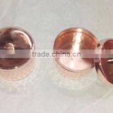 100% PURE COPPER HAMMERED FINISH CANDLE JAR, FANCY COPPER CANDLE CONTAINER thumbnail-2