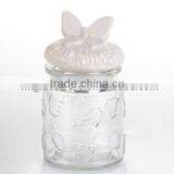 Glass Storage Jar With Ceramic Clip Lid thumbnail-2
