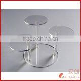 3-Teir Plexiglass Acrylic Stand Riser Jewelry Display Phone Stand thumbnail-1