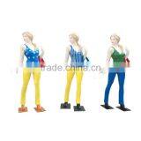 Fiberglass Shopping Girls Character Sculpture thumbnail-6