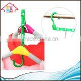 NBRSC Plastic Multi-functional Folding Clothes Hanger Hanging Device Closet Space Saver Set of 2 thumbnail-2