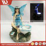 China Supplier Art Work Resin Craft Fairy Led Solar Lighting Street Light System thumbnail-1