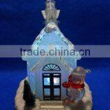 2015Dongguan Acrylic 7inch Snow House With LED Color-changing Light thumbnail-1