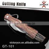 Multi Function Folding Mushroom Knife With Brush GT-100 thumbnail-2
