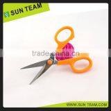 SC008 FDA Certificated 4-1/4" Chinese Stationery Plastic Handle School Scissors