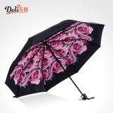 Manufacturer Direct Selling Double Solar Umbrella Top Selling Products Double Triple Folding Umbrella Rubber Paint thumbnail-3