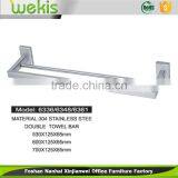 Bath Hardware Factory Supply Stainless Steel Double Bar Towel Rack thumbnail-1