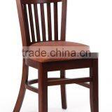 Wholesale Restaurant Living Room Low Price Dining Chair Wooden Furniture Solid thumbnail-3