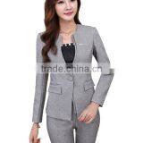 Free Sample Best Office Staff Uniform Designs For Women Korean New Style thumbnail-2