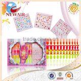 ViVi Nail Art Kit With Nail Colorful Tips And Nail sticker For Kids Diy At Home