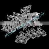 Hot Sale Hand Sewing 27mm Clear Plastic Wonder Clip thumbnail-5