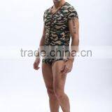 China Supplier Comfortable Poly/Cotton Camouflage Military T Shirts SW1011-DX thumbnail-3