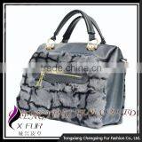 CX-H-46 New Products Wholesale Trendy Real Mink Fur Ladies Handbags Tote Bag thumbnail-2