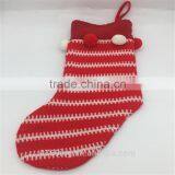 Knitting Christmas Sock For Festival Biger Christmas Knitting Sock thumbnail-6