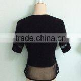 Hollow Out Girl Tshirt With Picture Pattern thumbnail-6