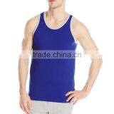 Designer Casual Blank Tops Wholesale Mens Bodybuilding Stringer 95% Cotton 5% Spandex Tank Top thumbnail-5
