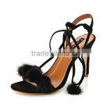 Myfur Wholesale Handmade Real Mink Fur Pom Pom Colorful PomPom Shoe Clips thumbnail-2