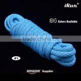 3M Visible Safety Shoelaces For Sneakers - Shoestring 52" 3M Reflective Rope Laces For Yeezy Asicsgel Shoe - 34 Colors Available thumbnail-2