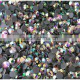 Ss6 , Ss10 , Ss16 , Ss20 AB Crystal Clear Round Iron on Flatback Hotfix Rhinestone thumbnail-3