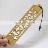 Wholesale Customized Bamboo Craft Through Carved Wooden Bookmark thumbnail-1