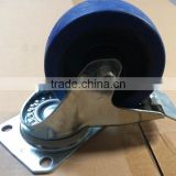 3inch shopping cart swivel scaffold caster wheel with brake for trailers