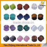 Amethyst Concaved Convex Flat Natural Stone Plugs thumbnail-3